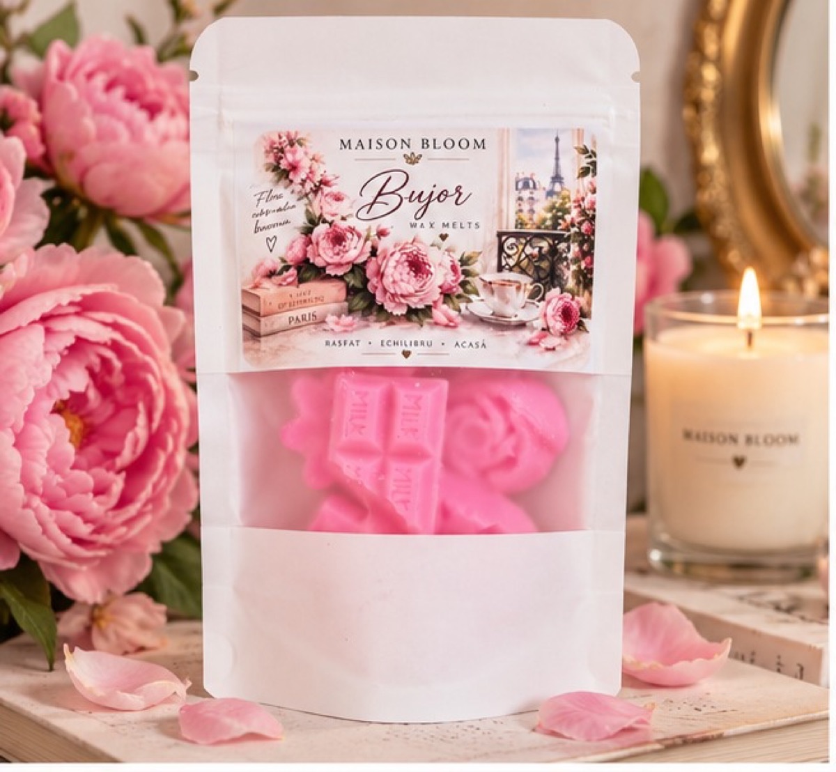 Wax melts Bujor